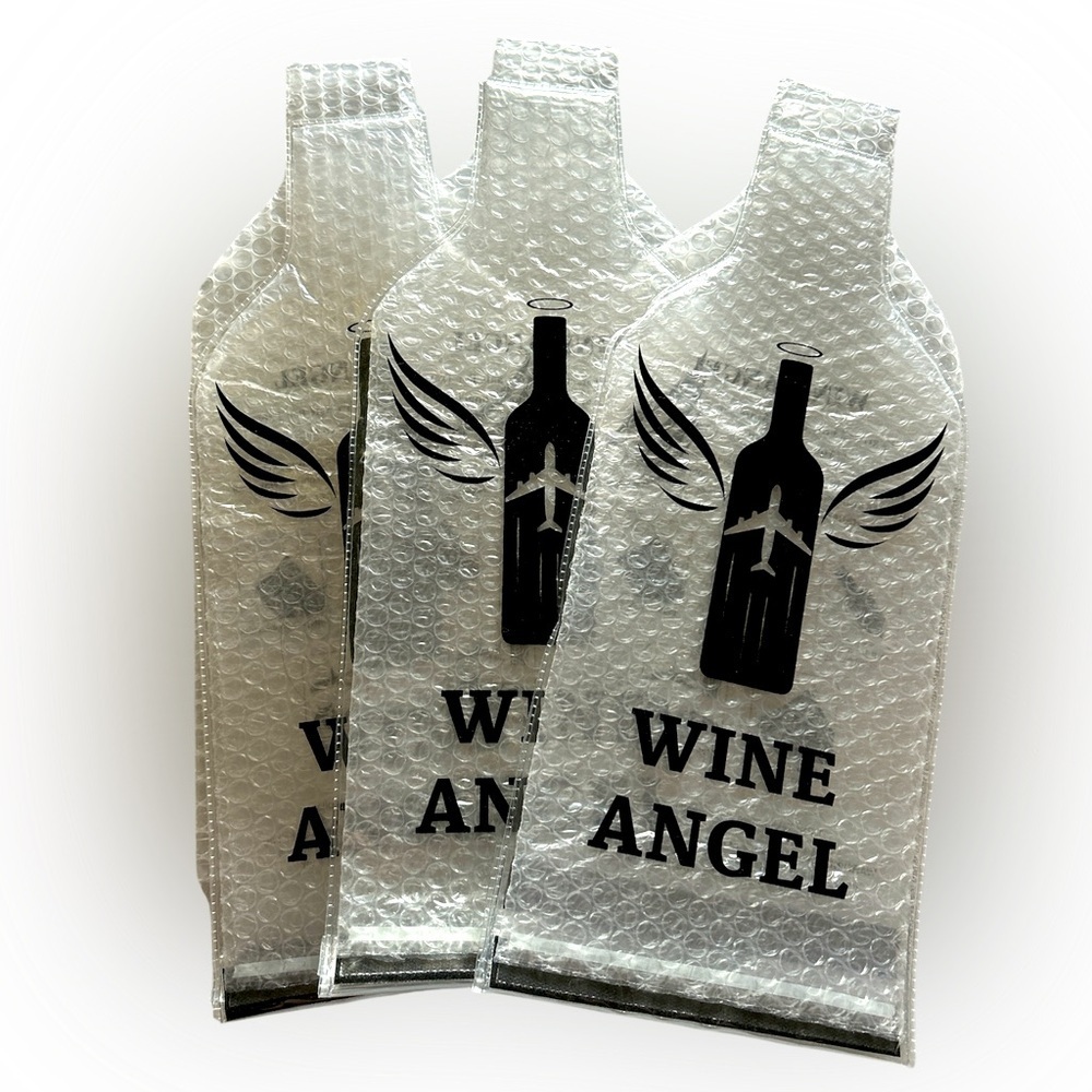 GREAT FOR TRAVEL!! Wine Angel Bottle Protectors